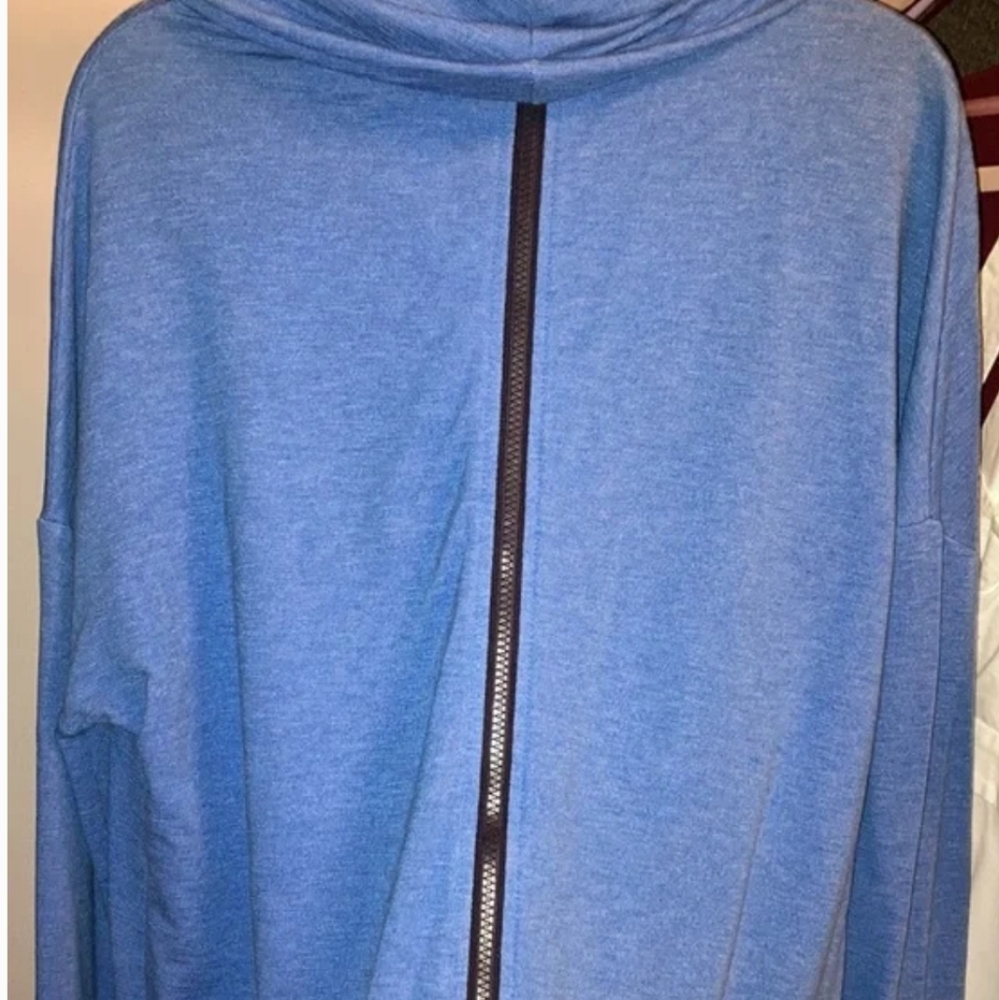 Tek Gear zip-back tie neck sweatshirt jacket - Picture 4 of 9